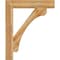 Ekena Millwork Legacy Block Rough Sawn Bracket, Western Red Cedar, 6"W x 38"D x 46"H BKT06X38X46LEC05RWR - alternate 3